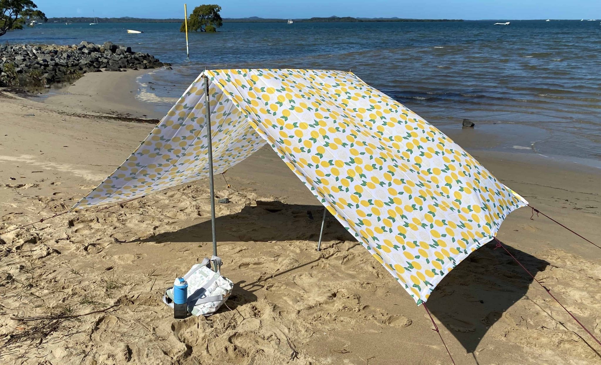 🏖️Make a sturdy DIY beach shade tent for under 100! Escape Domain